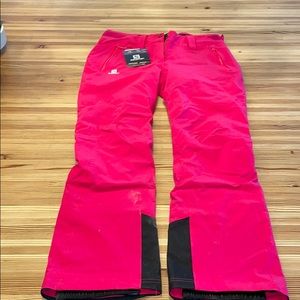 Salomon womens  iceglory snowpants